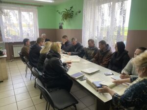 Круглый стол в трудовом коллективе по обсуждению темы геноцида белорусского народа