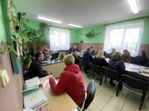 Круглый стол в трудовом коллективе по обсуждению темы геноцида белорусского народа